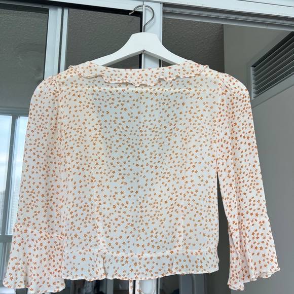 For Love & Lemons Aurora Tie Top - Picture 4 of 4